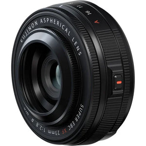 FUJIFILM XF 23mm f/2.8 R WR Pancake Lens (Black) at PROCAM | procam.com