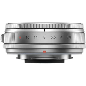 FUJIFILM XF 23mm f/2.8 R WR Pancake Lens (Silver) at PROCAM | procam.com
