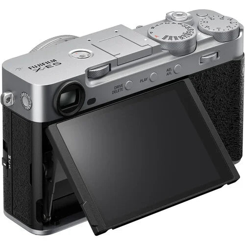 FUJIFILM X-E5 Mirrorless Camera with XF 23mm f/2.8 Lens (Silver) at PROCAM | procam.com