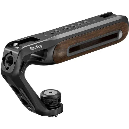 SmallRig Wooden Top Handle with 1/4"-20 & 3/8"-16 Locating Screw at PROCAM | procam.com