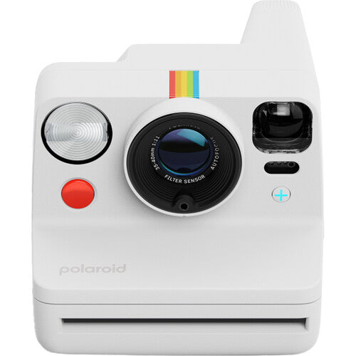 Polaroid Now+ Gen 3 i-Type Instant Camera (White) - Starter Bundle