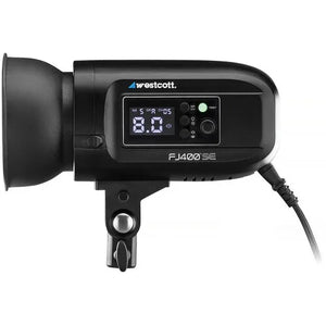 Westcott FJ400-SE 3-Light Studio Strobe Kit with FJ-X3 S Wireless Trigger for Sony Cameras (AC/110V) at PROCAM | procam.com