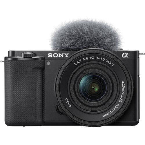 Sony ZV-E10 Mirrorless Camera with PZ 16-50mm f/3.5-5.6 OSS II Lens (Black) at PROCAM | procam.com