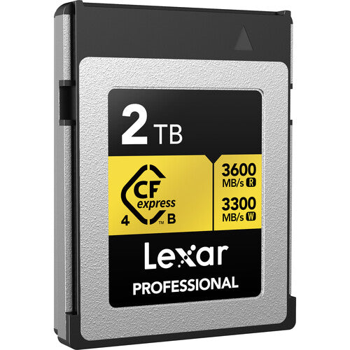 Lexar Professional GOLD CFexpress 4.0 Type B Memory Card - 2TB