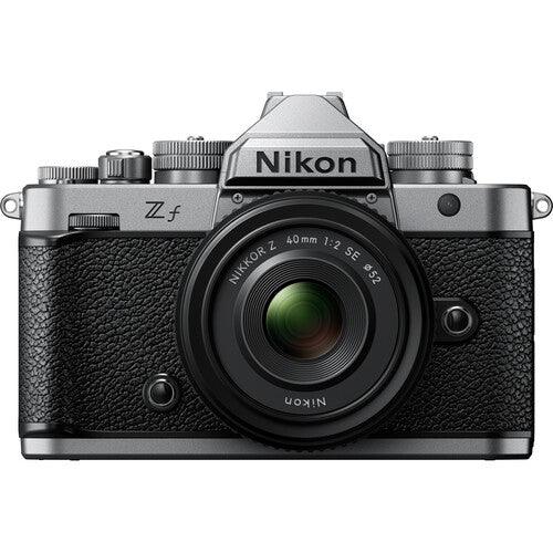 Nikon Zf Mirrorless Camera with Z 40mm f/2 (SE) Lens (Silver) at PROCAM | procam.com