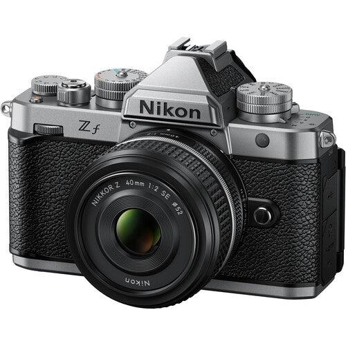 Nikon Zf Mirrorless Camera with Z 40mm f/2 (SE) Lens (Silver) at PROCAM | procam.com