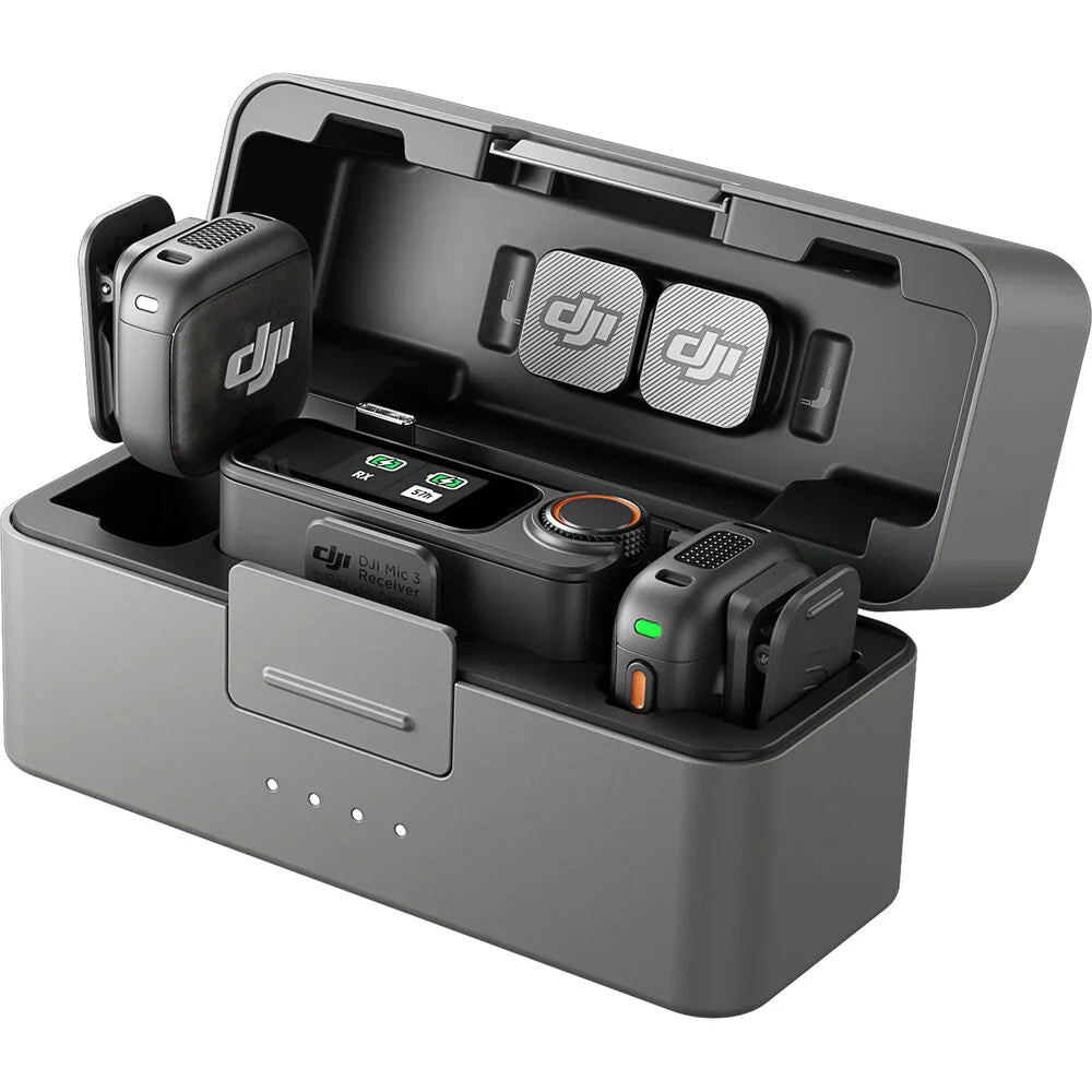 DJI Mic 3 2-Person Compact Wireless Microphone System/Recorder for Camera & Smartphone at PROCAM | procam.com