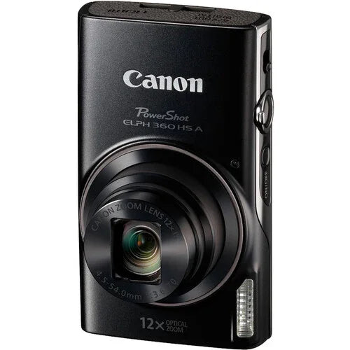 Canon PowerShot ELPH 360 HS A Digital Camera (Black) at PROCAM | procam.com