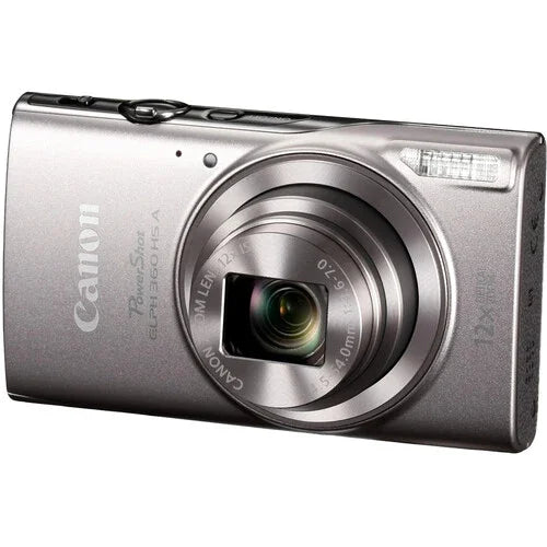 Canon PowerShot ELPH 360 HS A Digital Camera (Silver) at PROCAM | procam.com