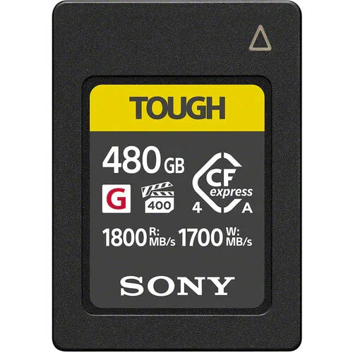 Sony CFexpress 4.0 Type A TOUGH Memory Card - 480GB at PROCAM | procam.com