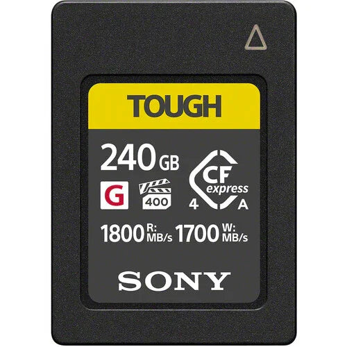 Sony CFexpress 4.0 Type A TOUGH Memory Card - 240GB at PROCAM | procam.com