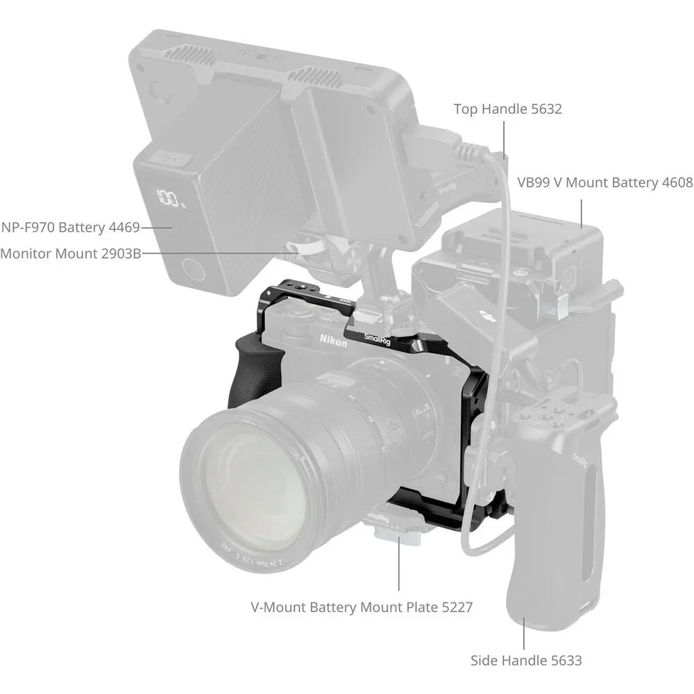 SmallRig Basic Camera Cage Kit for Nikon ZR at PROCAM | procam.com