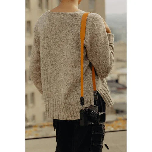 Peak Design Form Leather Camera Strap (Amber) at PROCAM | procam.com
