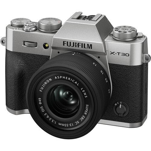 FUJIFILM X-T30 III Mirrorless Digital Camera with XC 13-33mm f/3.5-6.3 OIS Lens Kit (Silver) at PROCAM | procam.com