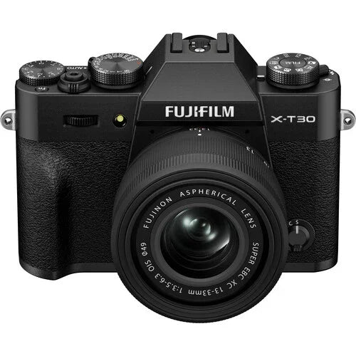 FUJIFILM X-T30 III Mirrorless Digital Camera with XC 13-33mm f/3.5-6.3 OIS Lens Kit (Black) at PROCAM | procam.com