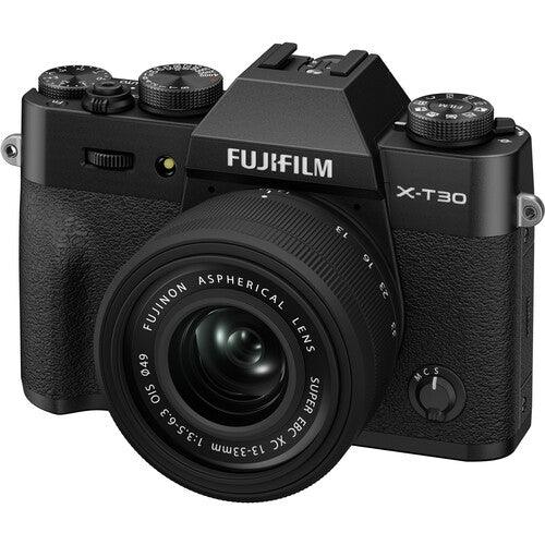 FUJIFILM X-T30 III Mirrorless Digital Camera with XC 13-33mm f/3.5-6.3 OIS Lens Kit (Black) at PROCAM | procam.com