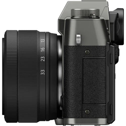 FUJIFILM X-T30 III Mirrorless Digital Camera with XC 13-33mm f/3.5-6.3 OIS Lens Kit (Charcoal Silver) at PROCAM | procam.com