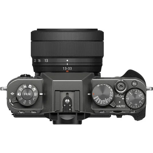 FUJIFILM X-T30 III Mirrorless Digital Camera with XC 13-33mm f/3.5-6.3 OIS Lens Kit (Charcoal Silver) at PROCAM | procam.com