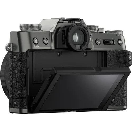 FUJIFILM X-T30 III Mirrorless Digital Camera with XC 13-33mm f/3.5-6.3 OIS Lens Kit (Charcoal Silver) at PROCAM | procam.com