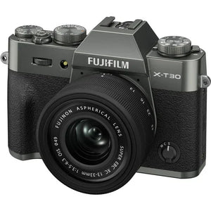 FUJIFILM X-T30 III Mirrorless Digital Camera with XC 13-33mm f/3.5-6.3 OIS Lens Kit (Charcoal Silver) at PROCAM | procam.com