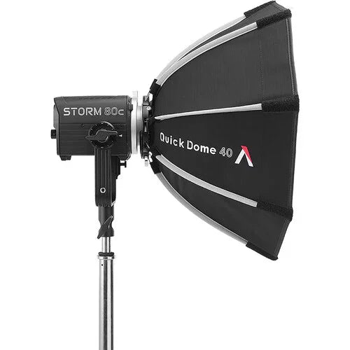 Aputure Quick Dome 40 Softbox for STORM 80c (Mini ProLock Mount) at PROCAM | procam.com