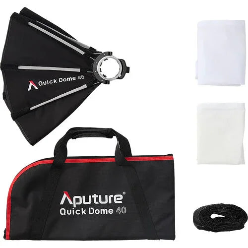 Aputure Quick Dome 40 Softbox for STORM 80c (Mini ProLock Mount) at PROCAM | procam.com