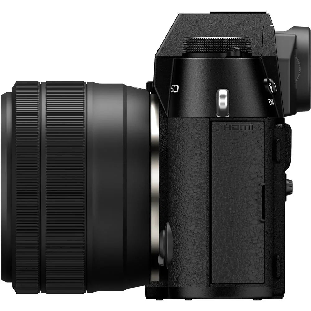 Fujifilm X-T50 Mirrorless Camera with 15-45mm f/3.5-5.6 Lens (Black) at PROCAM | procam.com