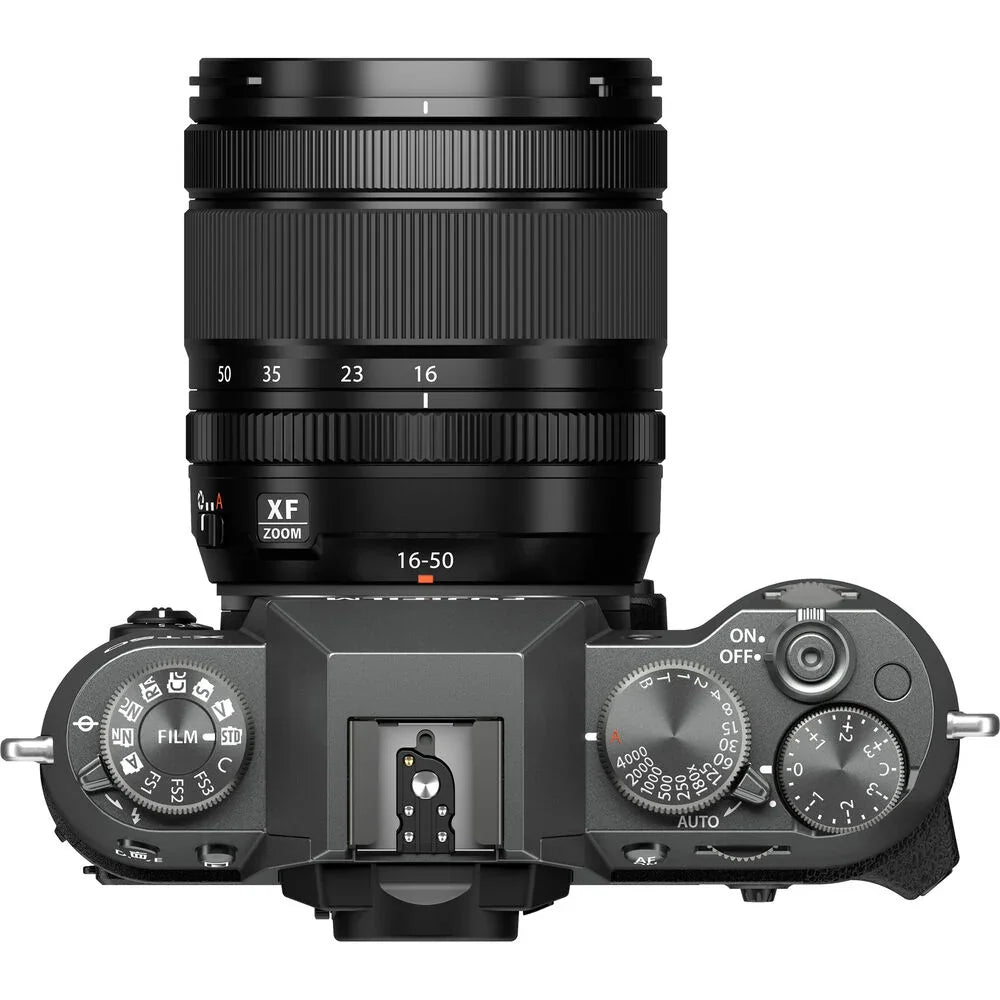 Fujifilm X-T50 Mirrorless Camera with XF 16-50mm f/2.8-4.8 Lens (Charcoal Silver) at PROCAM | procam.com