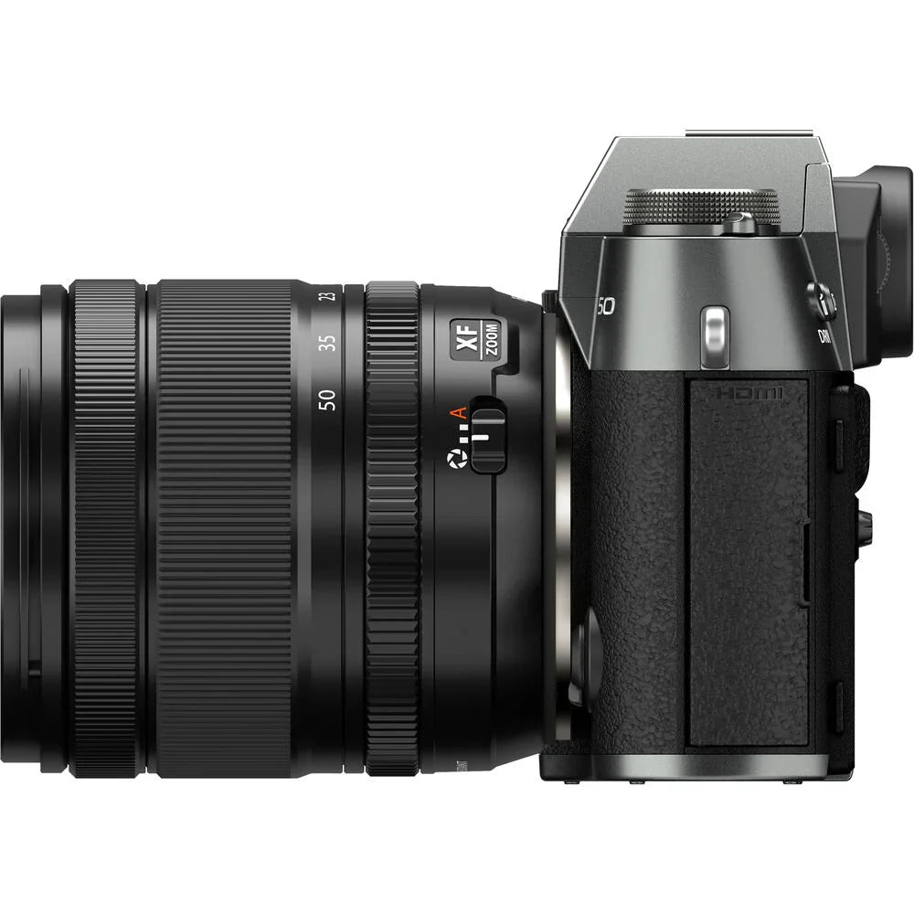Fujifilm X-T50 Mirrorless Camera with XF 16-50mm f/2.8-4.8 Lens (Charcoal Silver) at PROCAM | procam.com