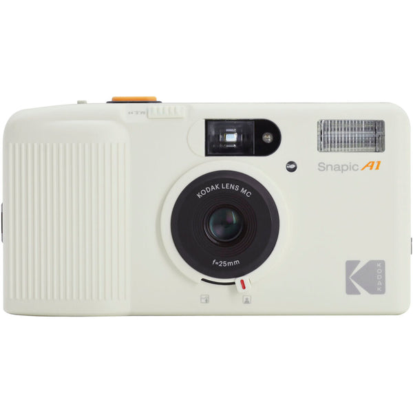 Kodak Snapic A1 35mm Film Camera (Ivory White)