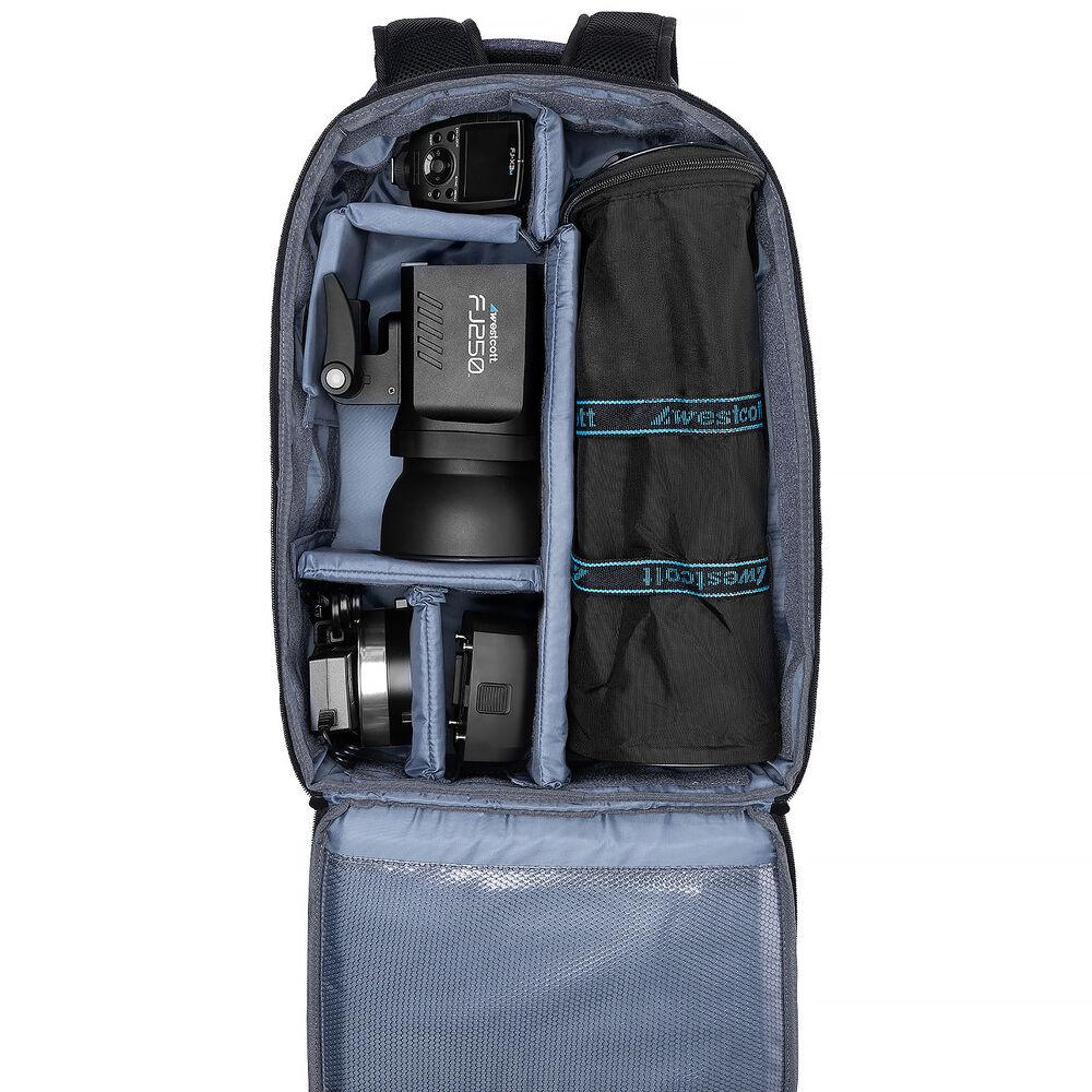Westcott FJ250 Strobe 1-Light Backpack Kit with FJ-X3 M Universal Wireless Trigger at PROCAM | procam.com