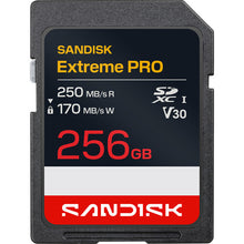 SanDisk Extreme PRO UHS-I SDXC Memory Card - 256GB