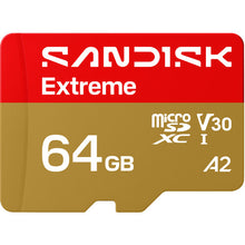 SanDisk Extreme UHS-I microSDXC Memory Card - 64GB