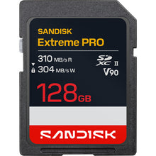 SanDisk Extreme PRO UHS-II SDXC Memory Card - 128GB
