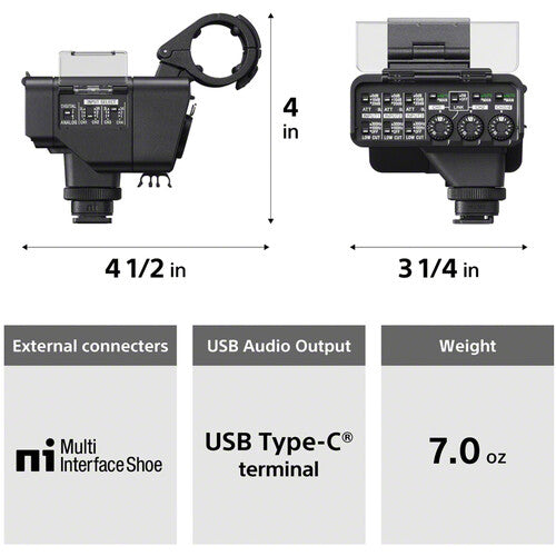 Sony XLR-A4 XLR Adapter at PROCAM | Shop Camera, Photo & Video