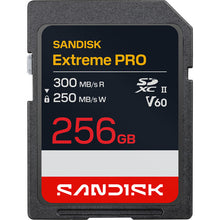 SanDisk Extreme PRO UHS-II SDXC Memory Card - 256GB