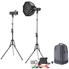Westcott FJ100 Strobe 2-Light Backpack Kit with FJ-T1 M Multi-Brand Wireless Trigger