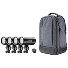 Westcott FJ100 100Ws Off-Camera Strobe with FJ-T1 S Trigger for Sony (4-Light Backpack Kit)