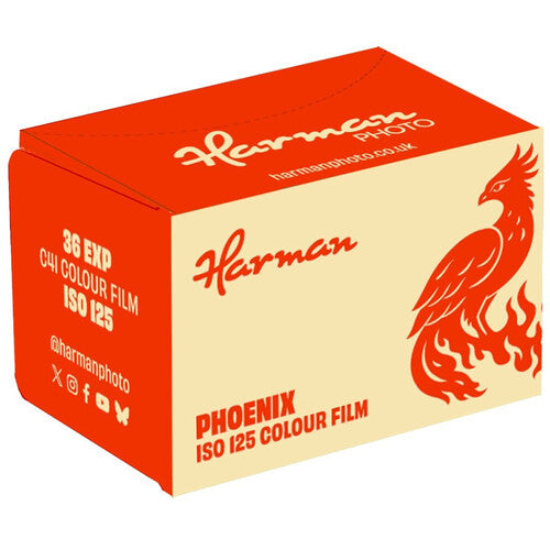 HARMAN Phoenix 125 Color Negative Film (35mm Roll Film, 36 Exposures)