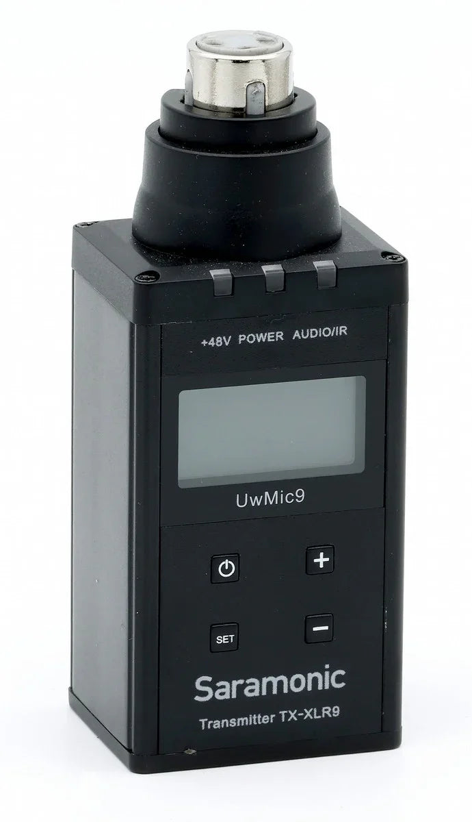 * OPEN BOX GOOD * Saramonic TX-XLR9 Wireless Plug-On Transmitter (514 to 596 MHz) at PROCAM | procam.com