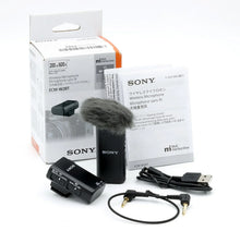 * OPEN BOX GOOD * Sony ECM-W2BT Camera-Mount Digital Bluetooth Wireless Microphone System for Sony Cameras