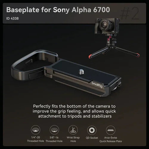 SmallRig Camera Cage Kit for Sony a6700 at PROCAM | procam.com