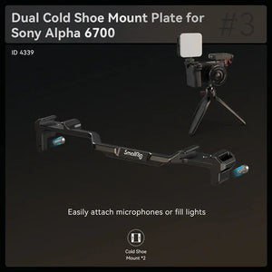 SmallRig Camera Cage Kit for Sony a6700 at PROCAM | procam.com