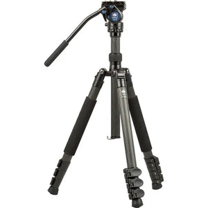 Sirui ET-2204 Carbon Fiber Travel Tripod with VA5 Pan/Tilt Photo & Video Head at PROCAM | procam.com