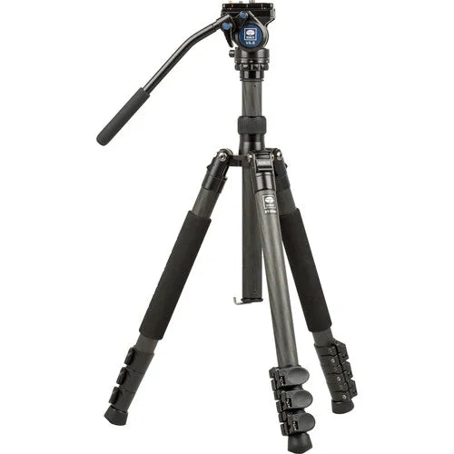 Sirui ET-2204 Carbon Fiber Travel Tripod with VA5 Pan/Tilt Photo & Video Head at PROCAM | procam.com
