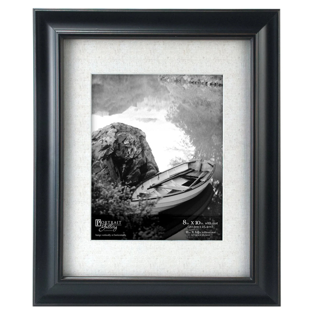 Malden 8x10 Barnside Black Frame at PROCAM | procam.com