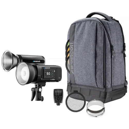Westcott FJ Wireless 2-Light Portable Portrait Flash Kit w/ FJ-X3 S Wireless Trigger for Sony Cameras at PROCAM | procam.com