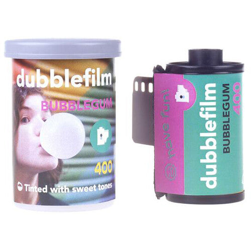 dubblefilm BUBBLEGUM 400 Color Film (35mm Roll Film, 36 Exposures)