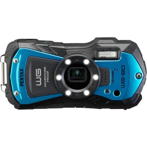 Pentax WG-90 Digital Camera (Blue) at PROCAM | procam.com
