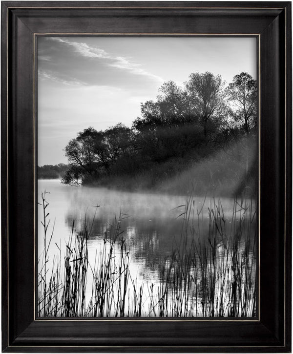 MCS Sand Line Distressed Wood Frame - 8x10 (Distressed Black)